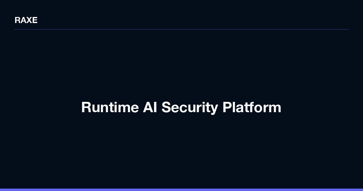 RAXE Intelligence – Open Detection Signatures & AI Threat Research